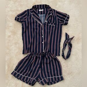 Striped Pajama Set